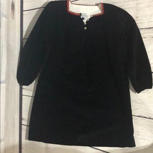 Papo d’ Anjo Girls corduroy Navy Dress